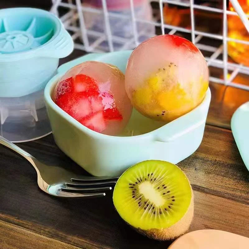 Ice Mold Sphere - DIY-Eisballform für Cocktails, Whisky, Getränke, Silikon-Eiswürfelbereiter,