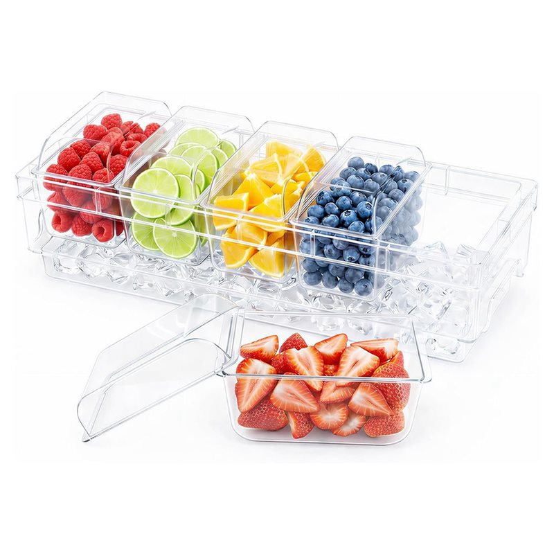 Garnish Tray Set - A27F-For Bar Supplies Taco-Servierset für Bars,