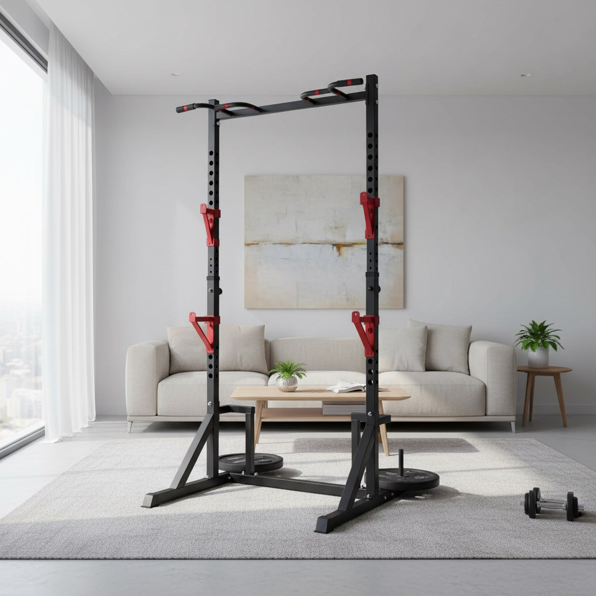 Verstellbares Power Rack mit K – Home Bar Stand Bewertung und Preis