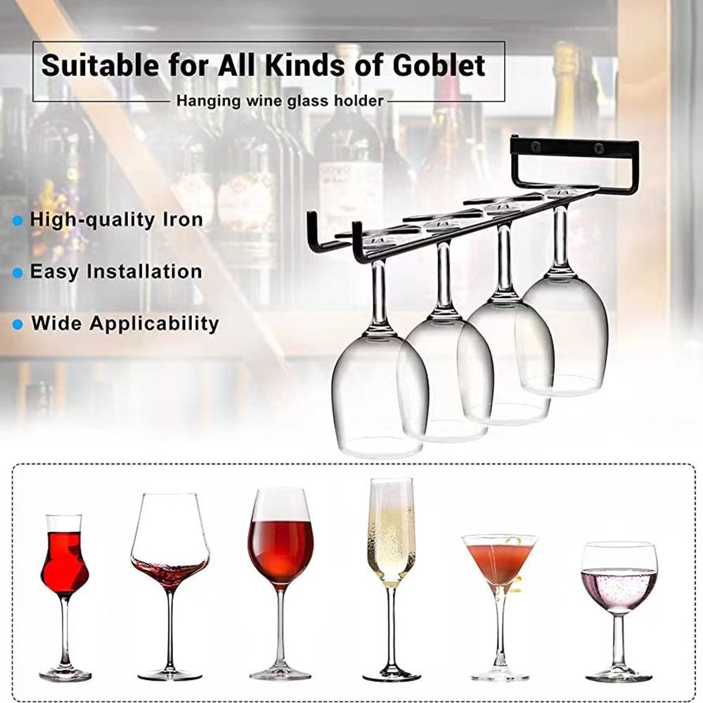 An der Wand montierter Stielgl – Home Bar Stand Bewertung und Preis