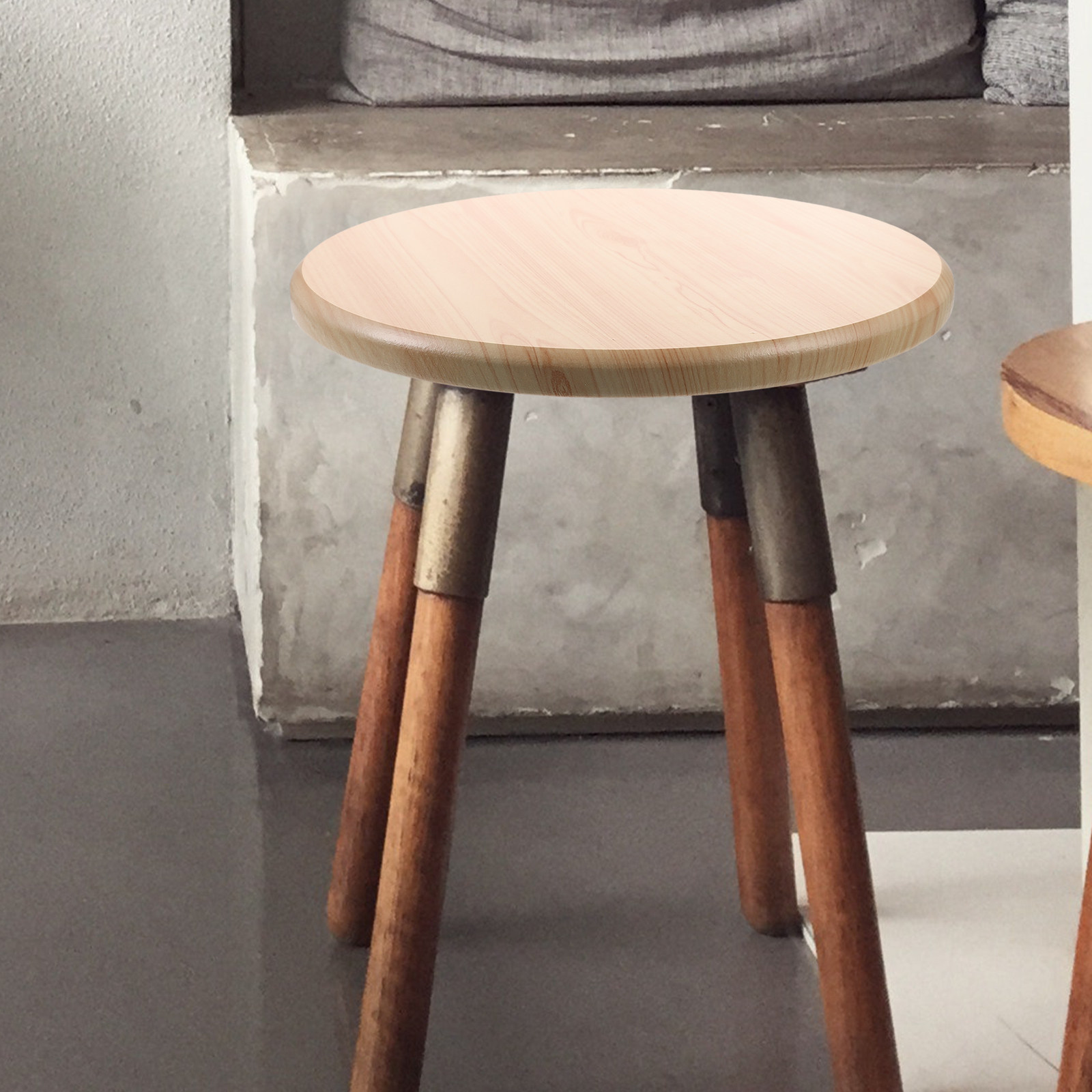 Holzhocker-Sitzersatz, runder  – Home Bar Stools Bewertung und Preis