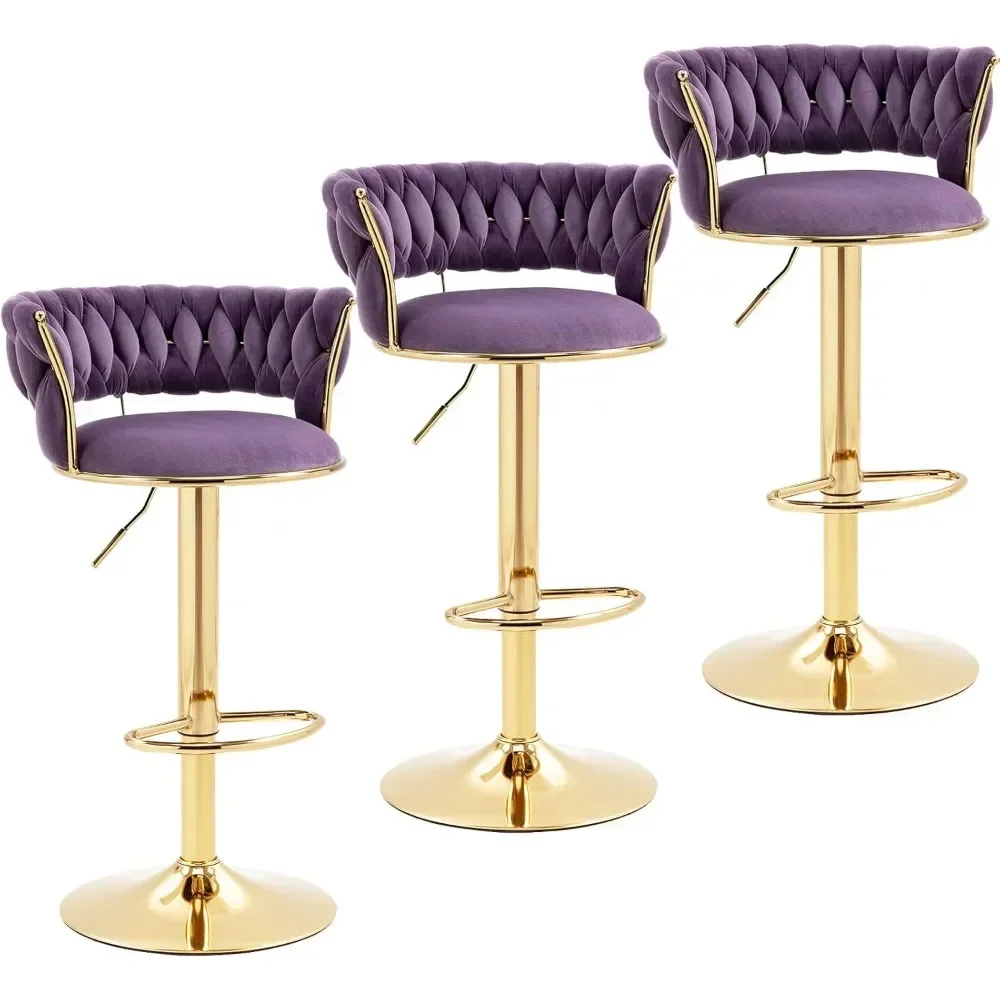 Moderne Samt-Barhocker im 2er- – Home Bar Stools Bewertung und Preis