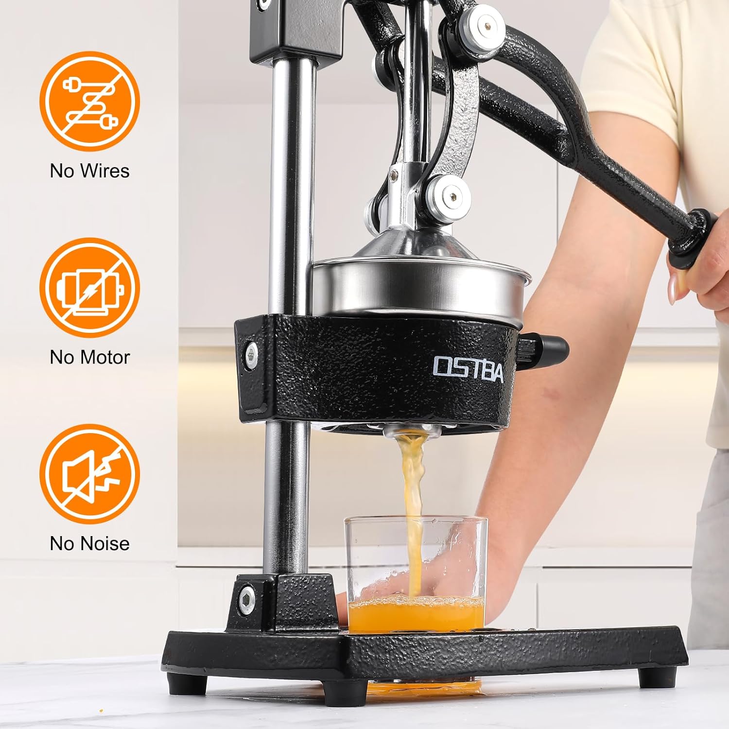 Manuelle Zitruspresse aus Guss – Citrus Juicer Bar Bewertung und Preis