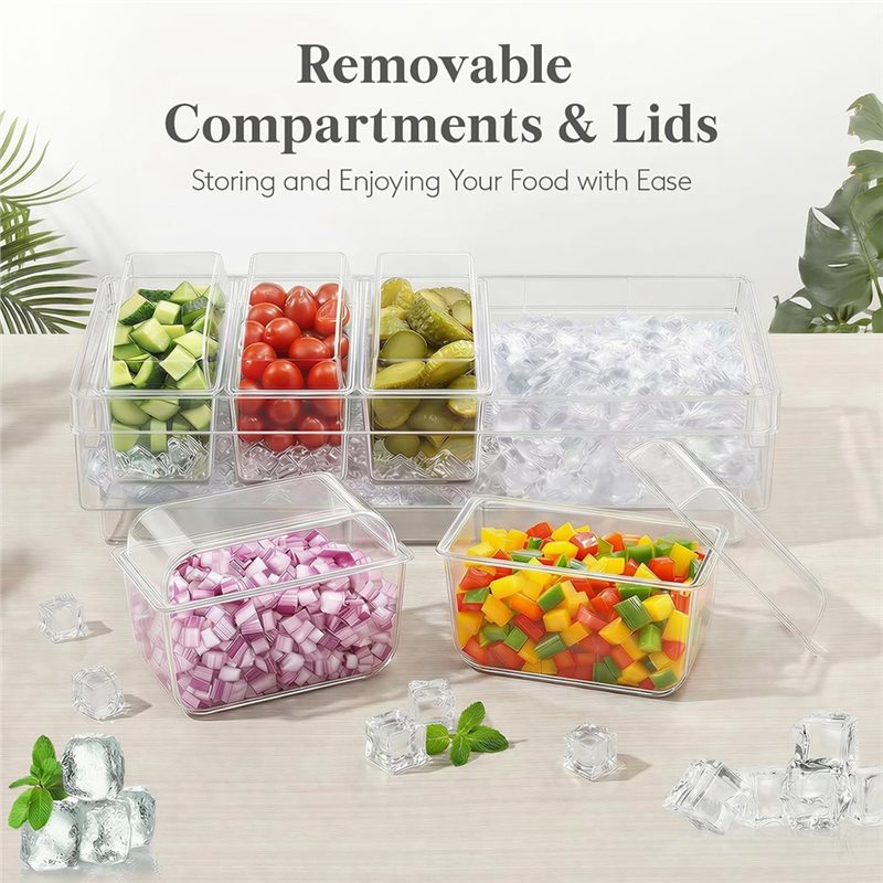 AB46 – Für Barbedarf, gekühlte – Garnish Tray Set Bewertung und Preis