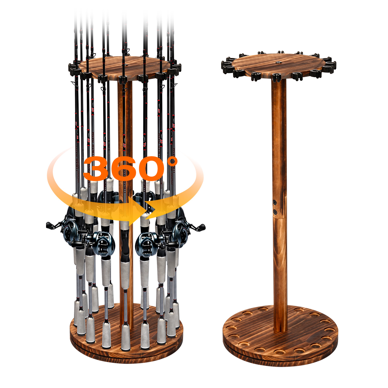 Runder Angelrutenhalter aus Ka – Home Bar Stand Bewertung und Preis