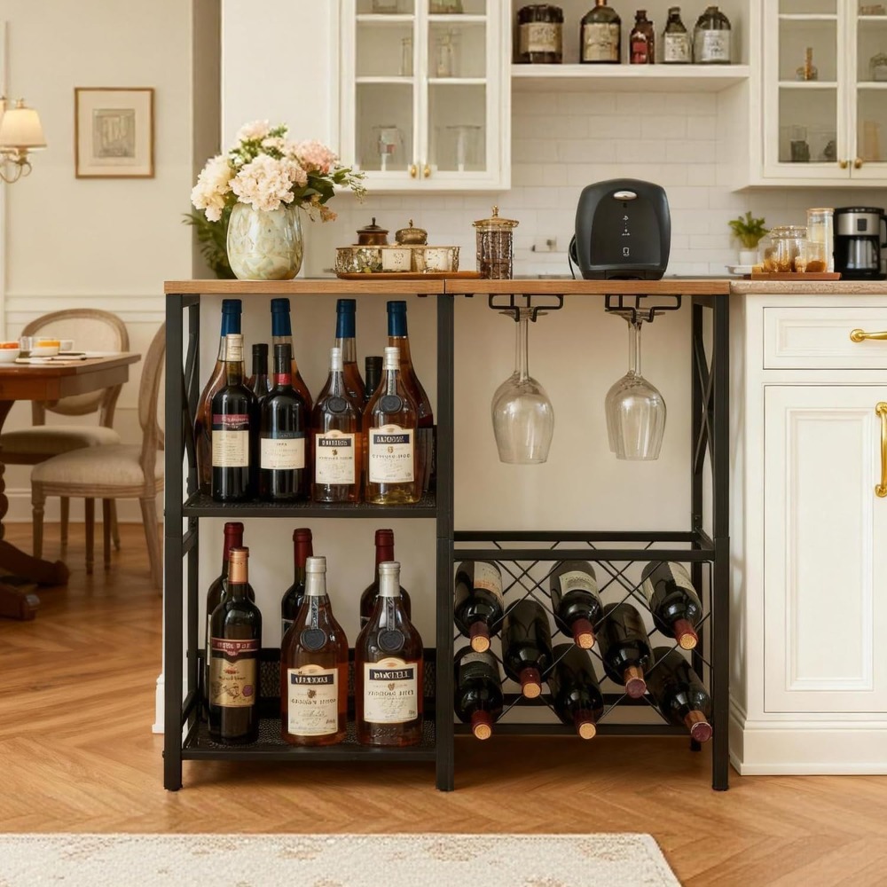 US-Versand: Rustikaler freiste – Home Bar Shelves Bewertung und Preis
