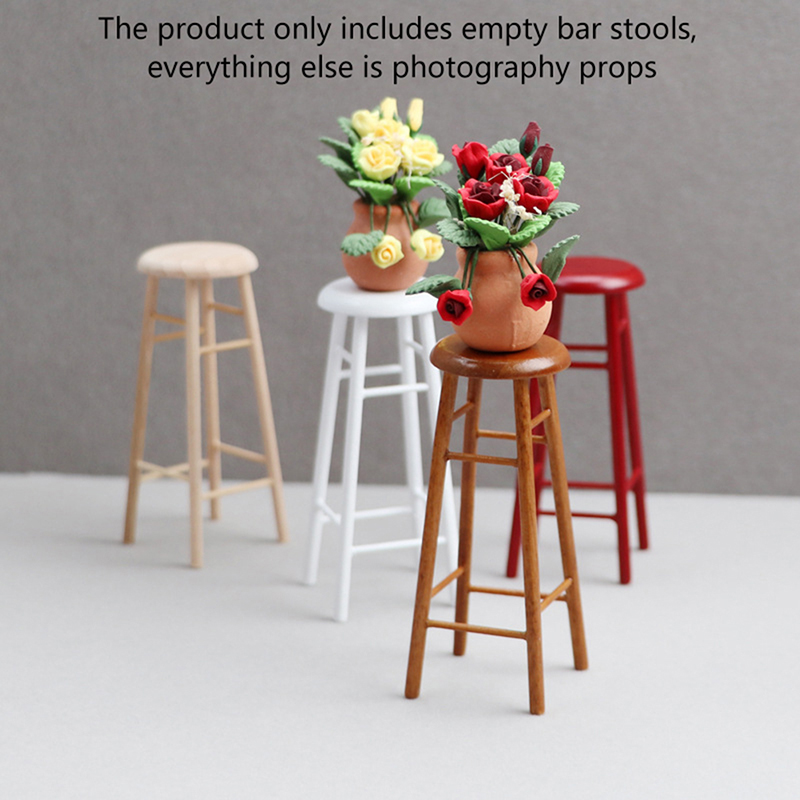 1:12 Puppenhaus Miniatur Hoch  – Home Bar Stools Bewertung und Preis