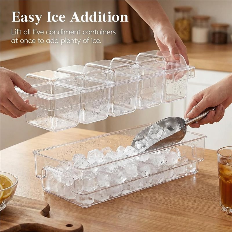 A27F-For Bar Supplies Taco-Ser – Garnish Tray Set Bewertung und Preis