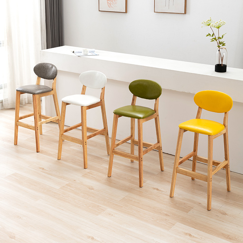 Einfacher Barstuhl aus Massivh – Home Bar Stools Bewertung und Preis
