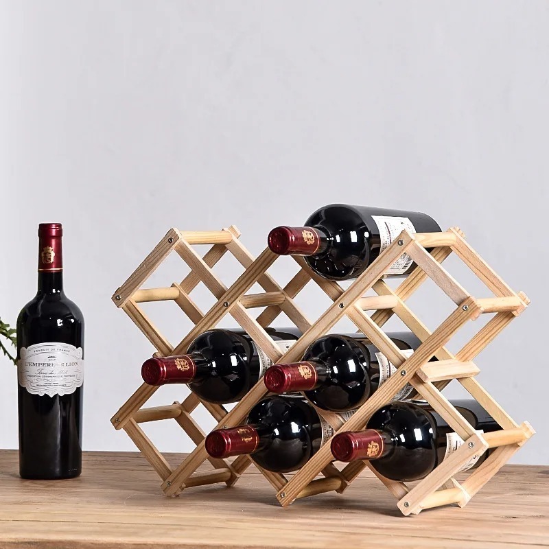 Stapelbare Weinregale für 3, 5 – Home Bar Shelves Bewertung und Preis