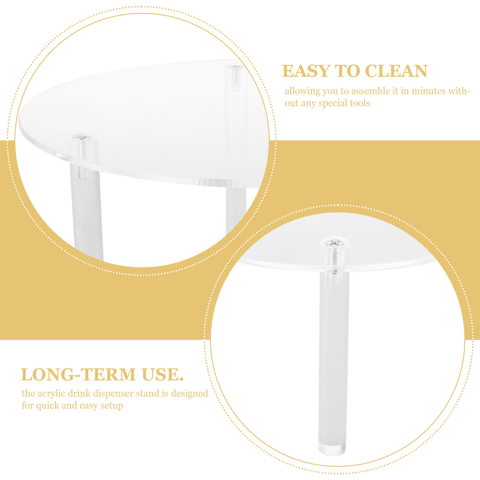 Acryl-Getränkespender-Ständer  – Home Bar Stand Bewertung und Preis