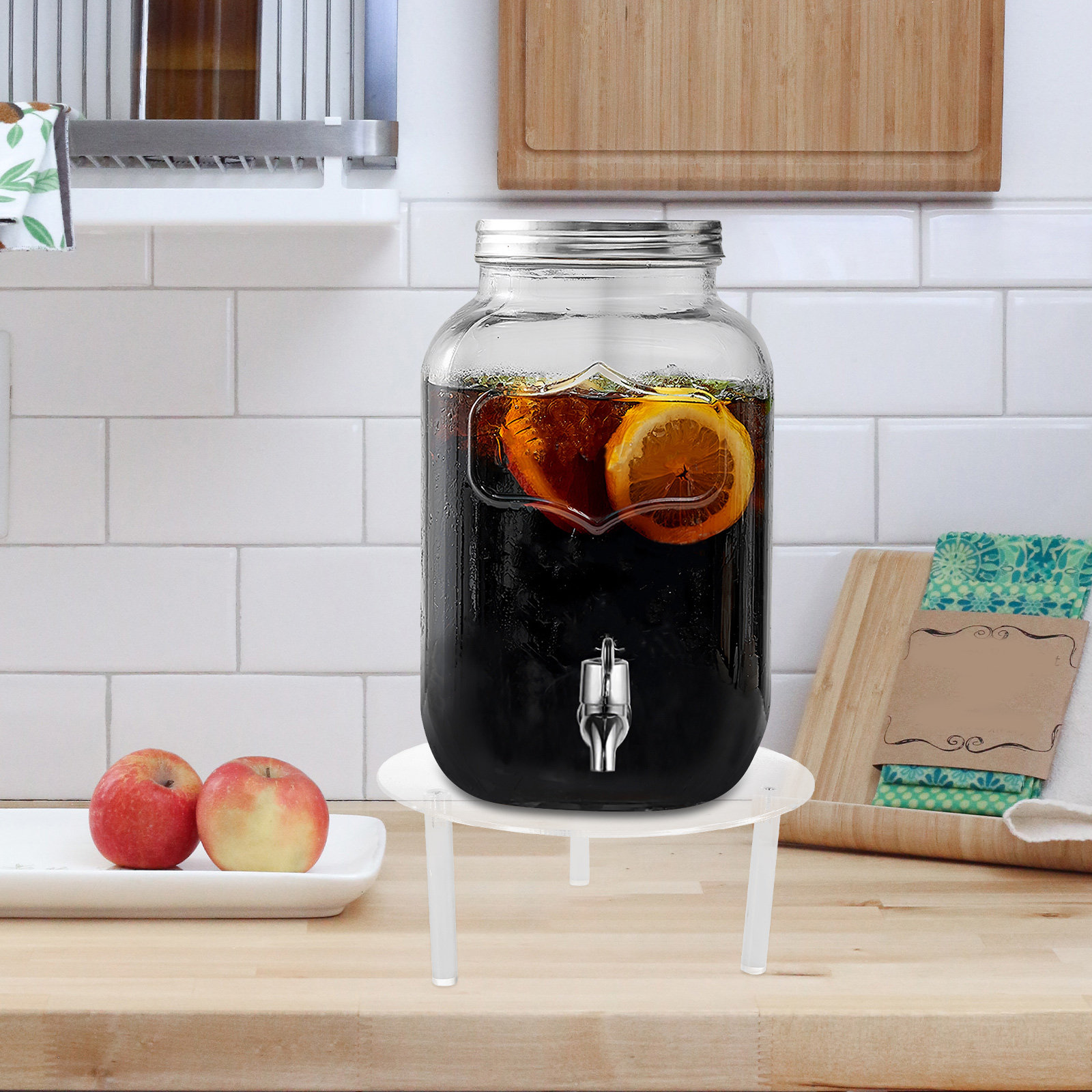 Acryl-Getränkespender-Ständer  – Home Bar Stand Bewertung und Preis