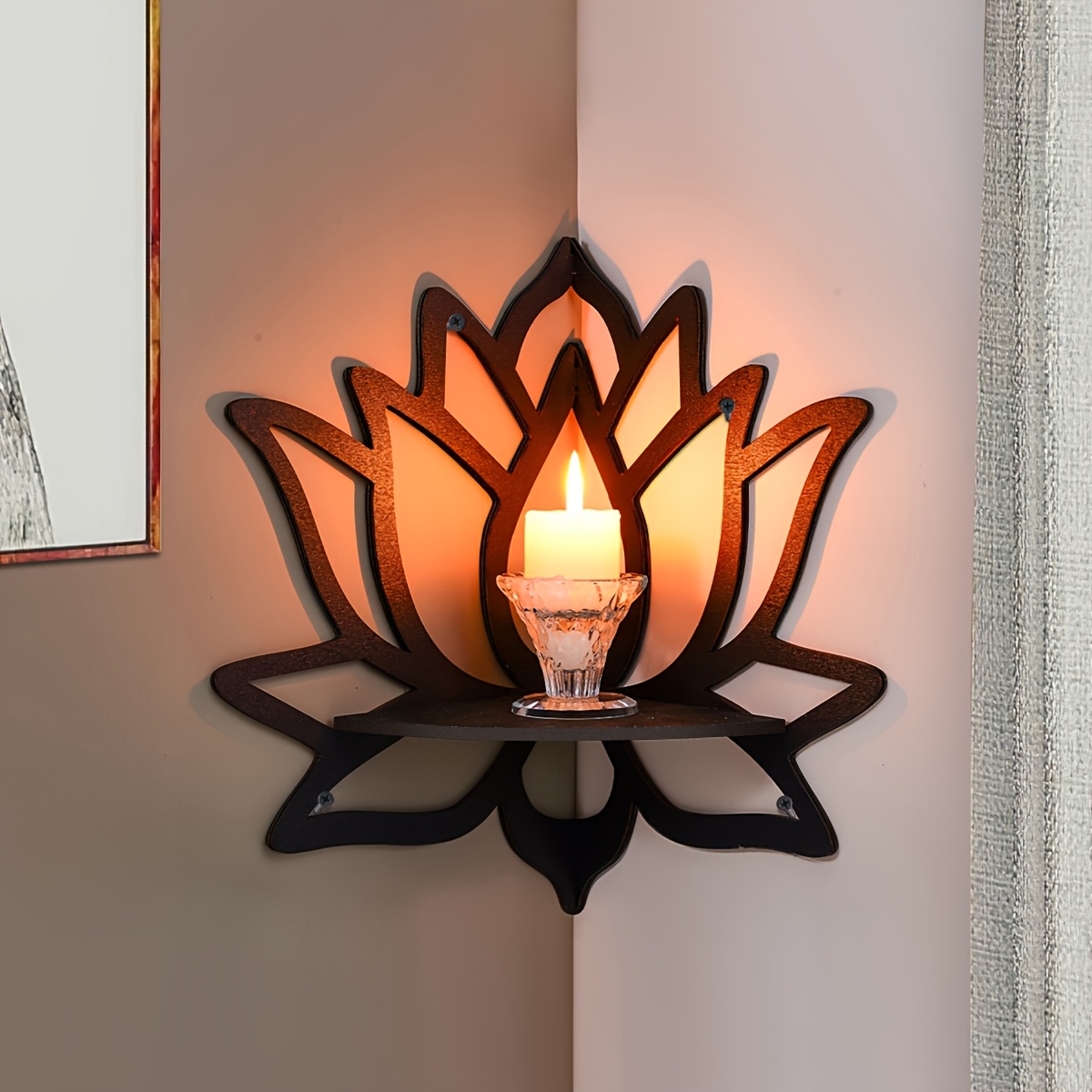 Lotus Eck-Schweberegal, Hohles – Home Bar Shelves Bewertung und Preis